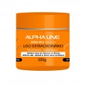 Alpha Line - Mscara Condicionadora Hidratante - Linha Liso Extraordinrio - Antioxidante - 350g